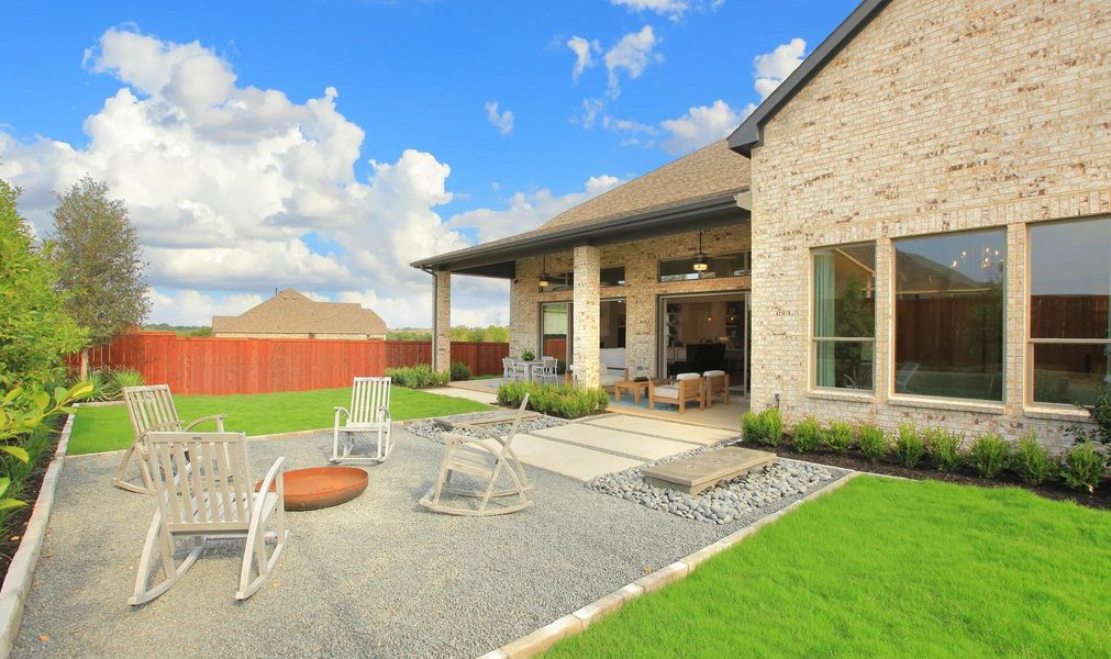 The Grantley Outdoor Living Area The Grantley Outdoor Living Area