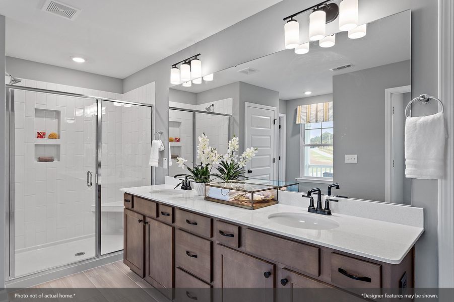 Furnished interior view inside a new home in Parris Meadows, Chesnee (Image 7).
