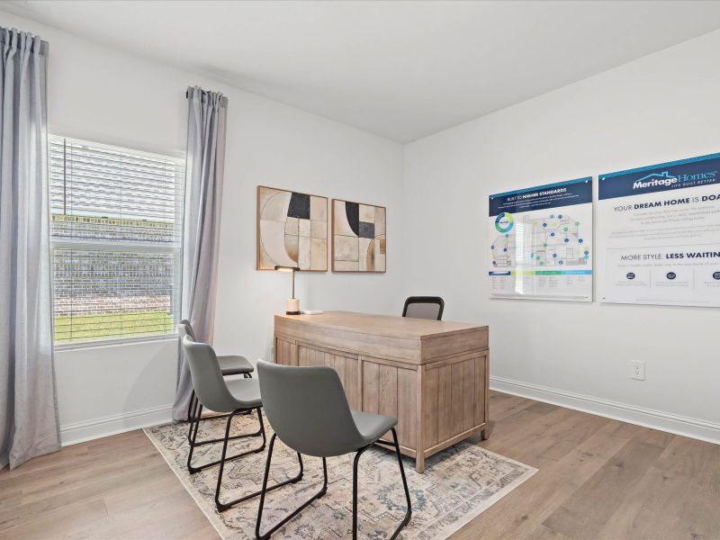 Furnished interior view inside a new home in Palmetto Place, Longs (Image 23).