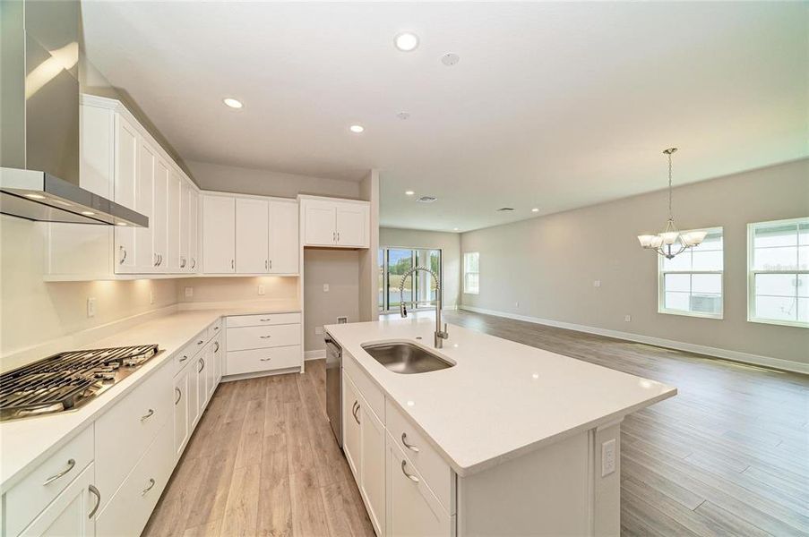 Furnished interior view inside a new home in Two Rivers, Zephyrhills (Image 6).