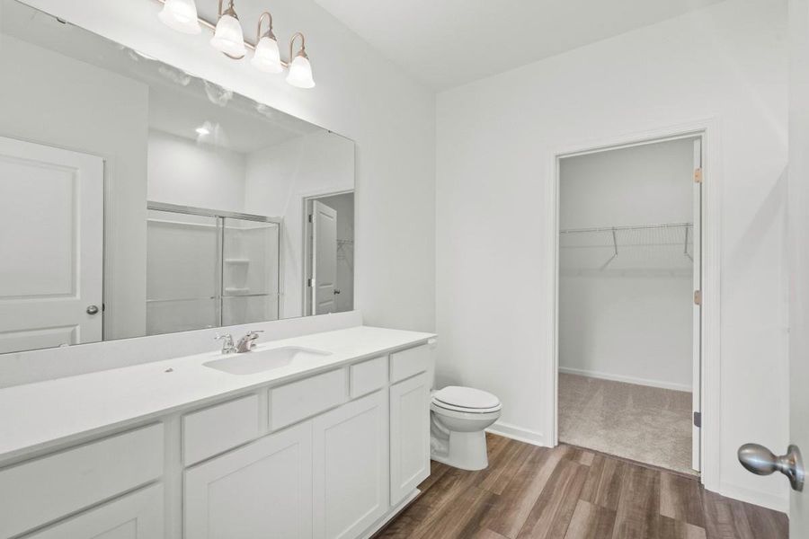 Furnished interior view inside a new home in Willow Springs, Buda (Image 6).
