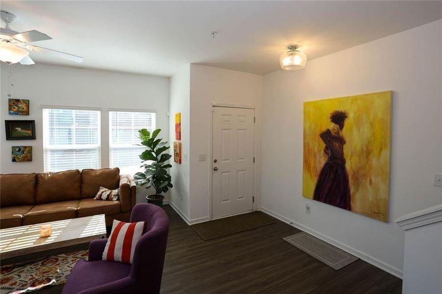 Furnished interior view inside a new home in Laurelwood, Douglasville (Image 5).
