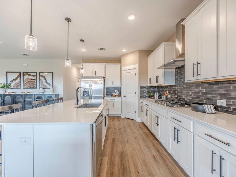 Representative furnished interior of a home built from the The Rockford C by Davidson Homes LLC in Meadow Ridge Estates, Josephine (Image 12).