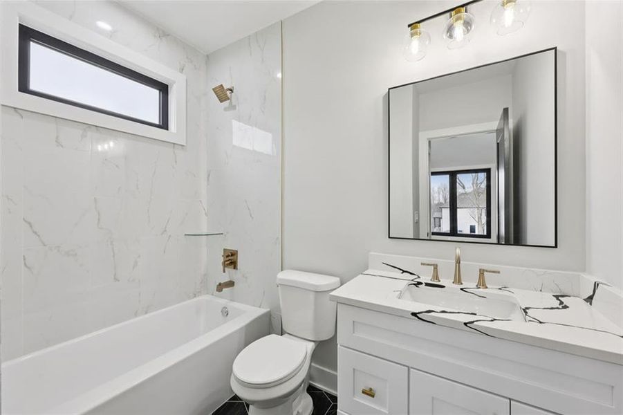 Furnished interior view inside a new home in , Auburn (Image 67).