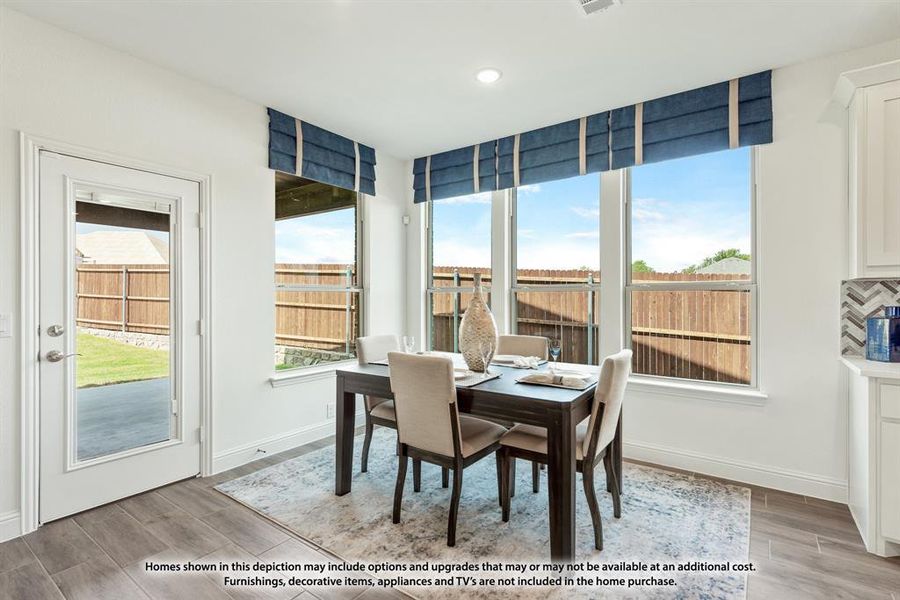 Furnished interior view inside a new home in Mockingbird Hills, Joshua (Image 22).