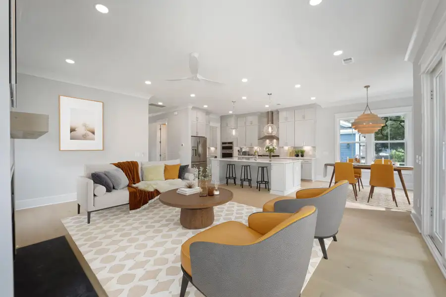 Furnished interior view inside a new home in , Johns Island (Image 6).