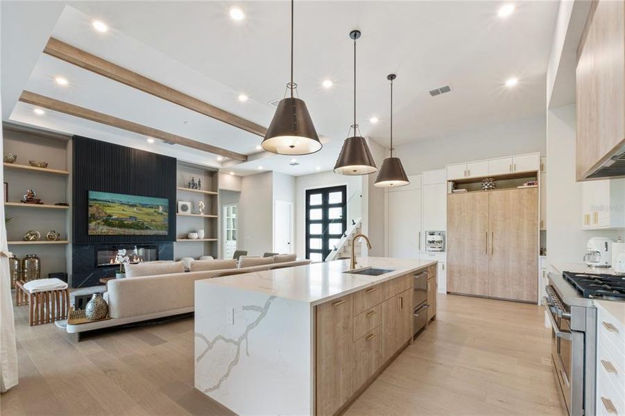 Furnished interior view inside a new home in Bella Collina, Montverde (Image 5).