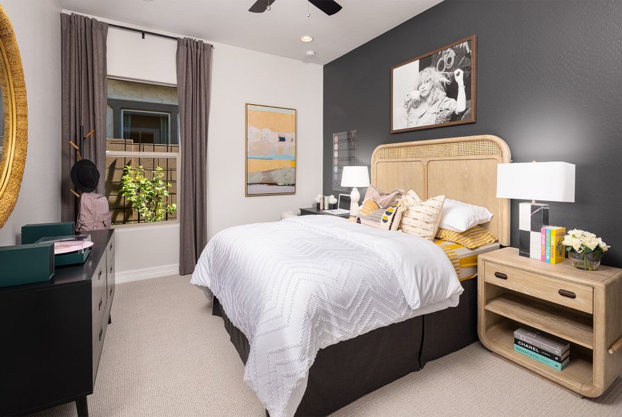 Representative furnished interior of a home built from the Olympic by Taylor Morrison in Verdin Passage Collection, Phoenix (Image 15).