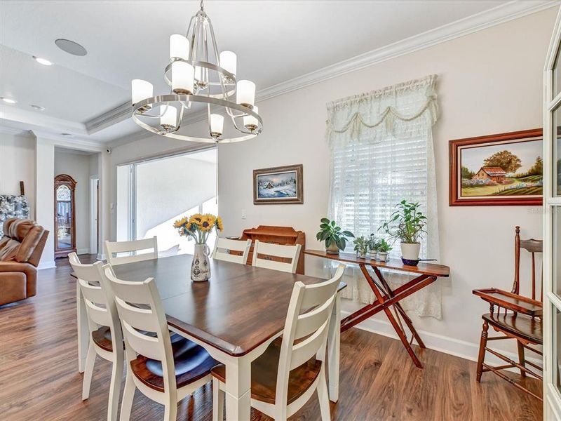 Furnished interior view inside a new home in , Wesley Chapel (Image 42).