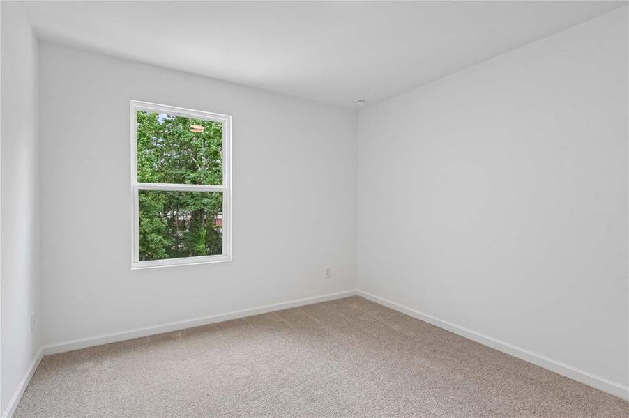 Spacious, unfurnished interior of a new home in Langston Reserve, Cartersville (Image 23).