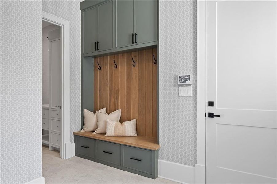 Furnished interior view inside a new home in , Milton (Image 10).