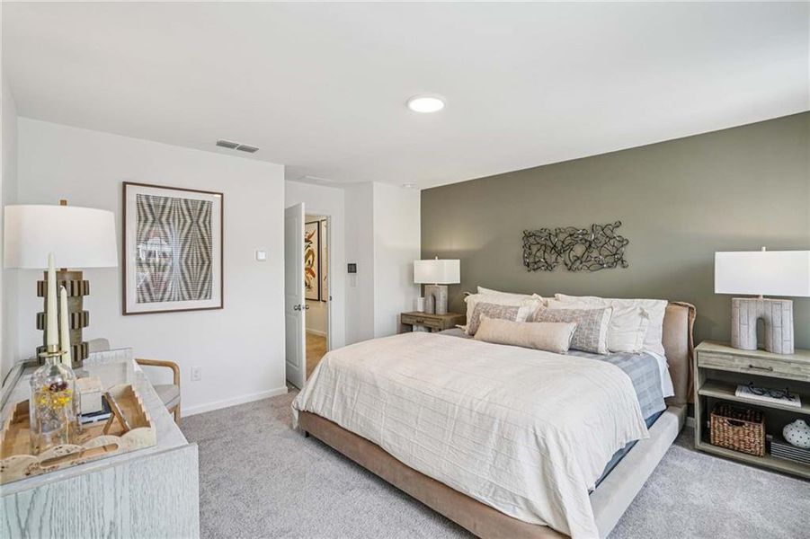 Furnished interior view inside a new home in Leydenview, Mableton (Image 6).