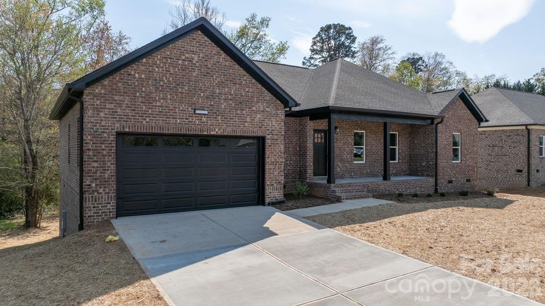 Front exterior of a new home in , Conover, NC, highlighting curb appeal (Image 2). Front exterior of a new home in , Conover, NC, highlighting curb appeal (Image 2).