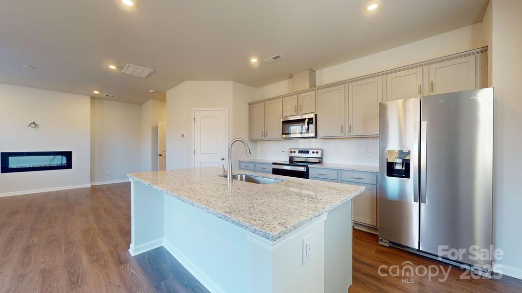 Furnished interior view inside a new home in , Charlotte (Image 6).