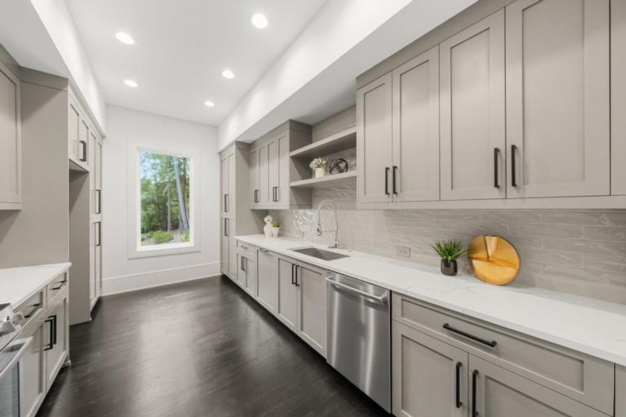 Furnished interior view inside a new home in , Sandy Springs (Image 13).