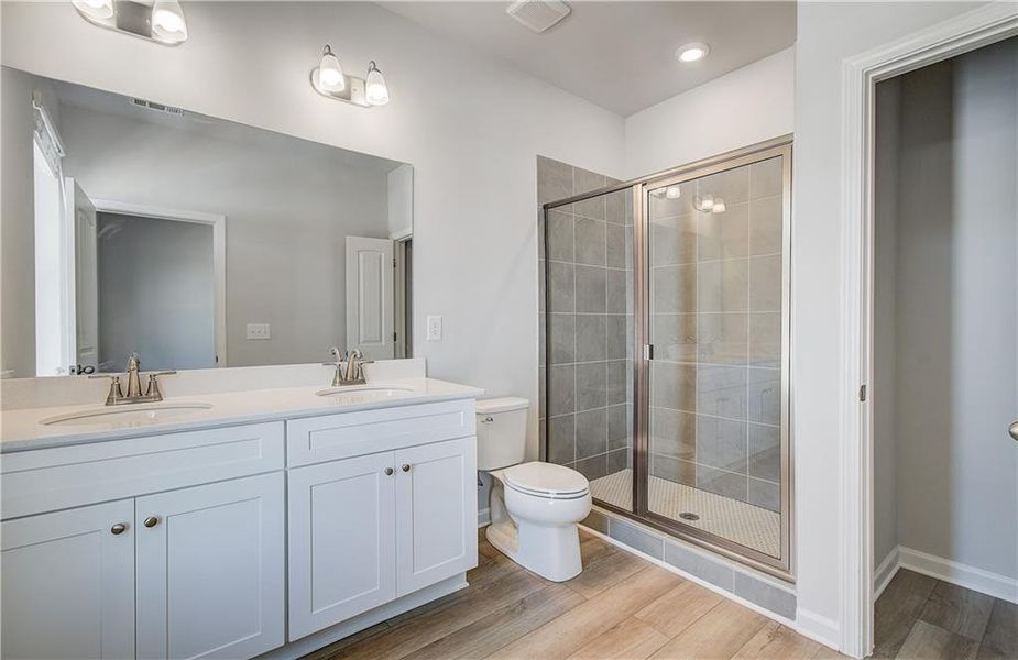 Furnished interior view inside a new home in Silverock, McDonough (Image 7).