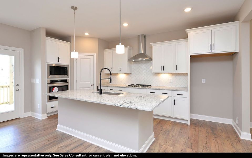 Furnished interior view inside a new home in The Retreat at Norman Farm, Hendersonville (Image 7).