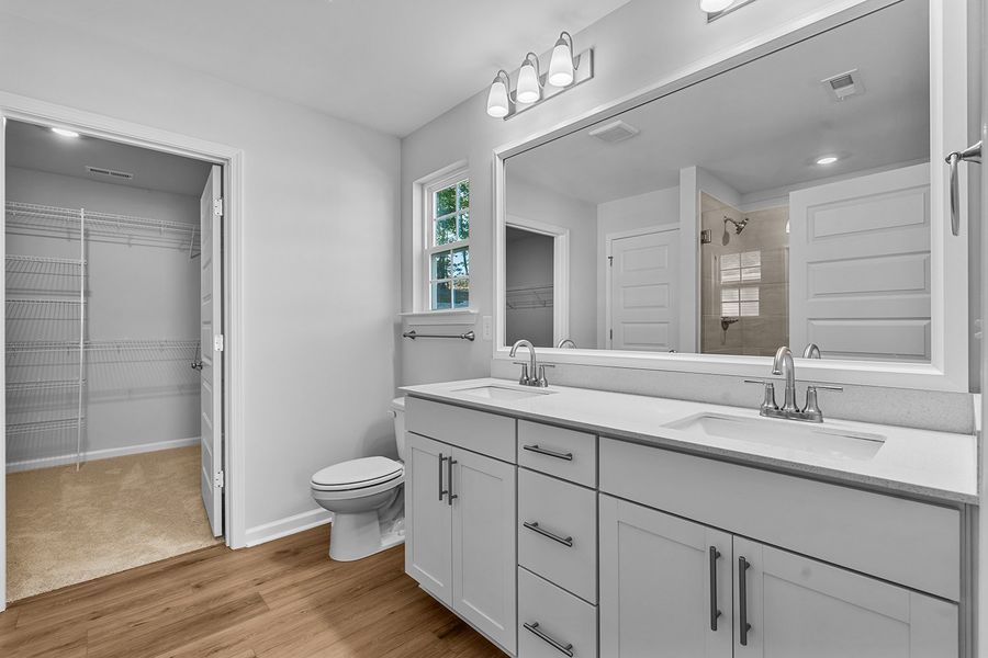 Furnished interior view inside a new home in Watkins Landing, Kernersville (Image 19).