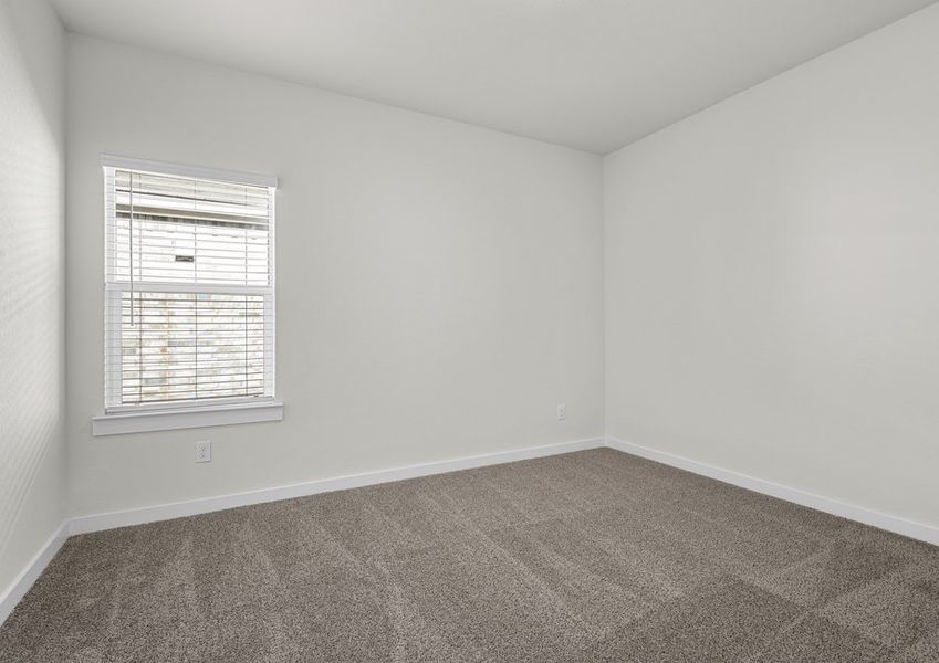 The secondary bedrooms are the perfect space for children's bedrooms and guest rooms.