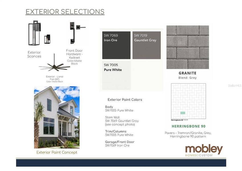 Sample of building materials used in homes in , Tampa (Image 10).