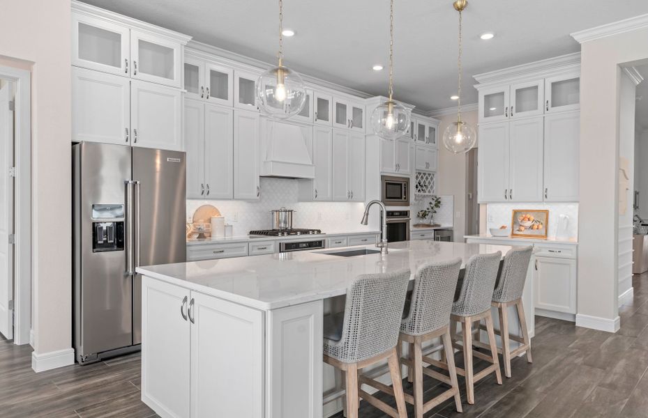 Furnished interior view inside a new home in Del Webb Twin Lakes, St. Cloud (Image 4).