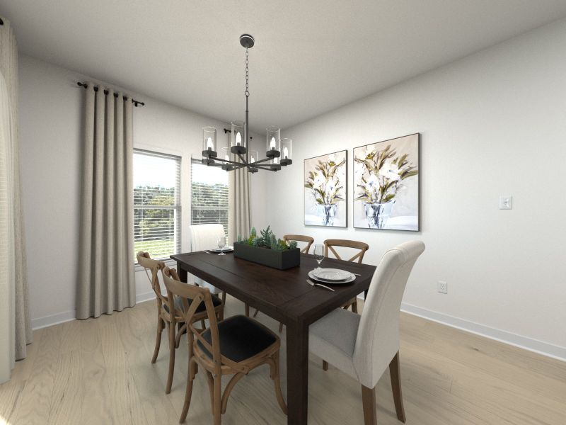 Furnished interior view inside a new home in Wyncliff, Clarksville (Image 4).