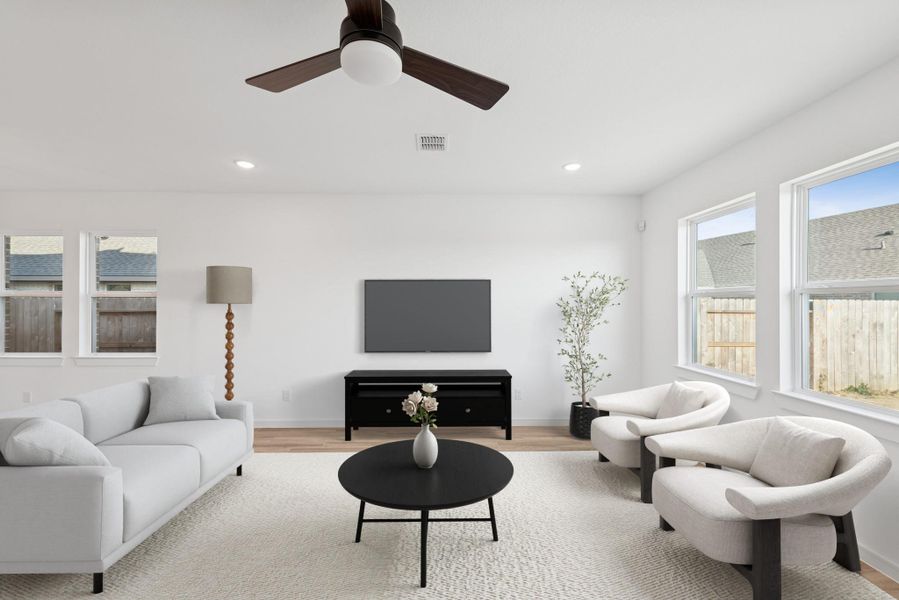 Cozy great room Cozy great room