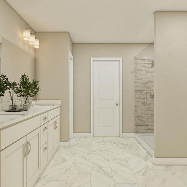 Furnished interior view inside a new home in Ashley Walk Townes, Charleston (Image 8). Furnished interior view inside a new home in Ashley Walk Townes, Charleston (Image 8).