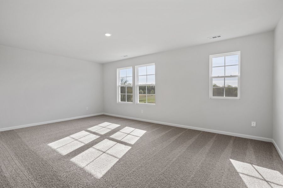 Spacious, unfurnished interior of a new home in Cambridge Reserve, Angier (Image 28). Spacious, unfurnished interior of a new home in Cambridge Reserve, Angier (Image 28).