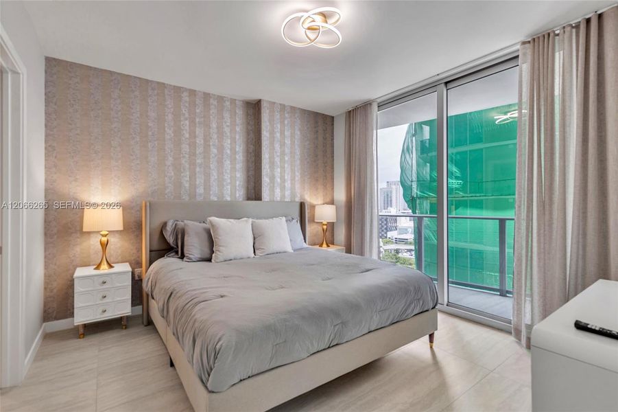 Furnished interior view inside a new home in , Miami (Image 5).