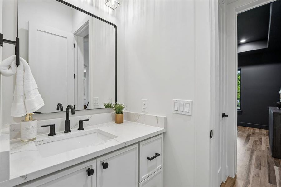 Furnished interior view inside a new home in , Dallas (Image 5).