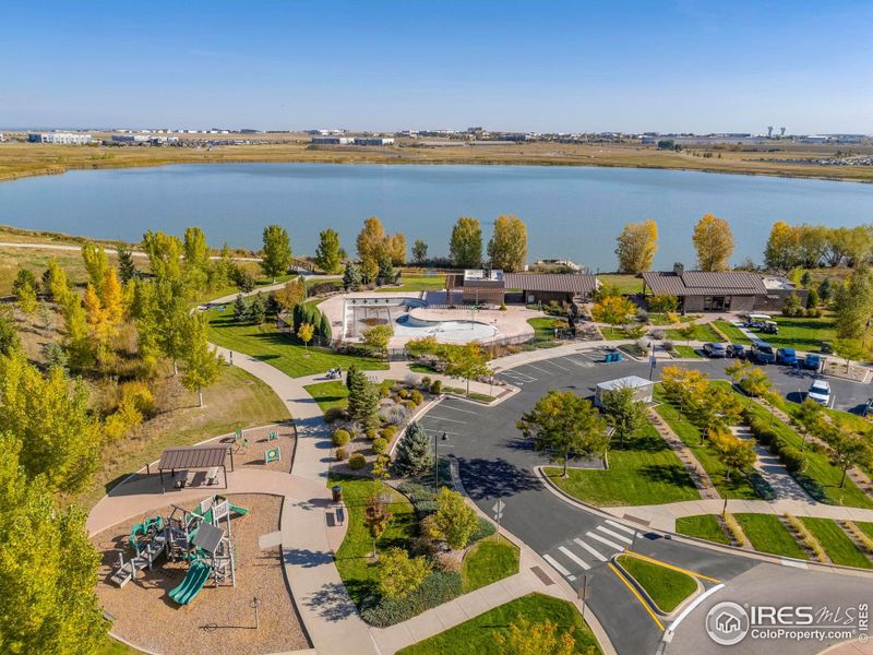 Lakes at Centerra Clubhouse Has Access to the Neighborhood Trail System Around the Lakes.