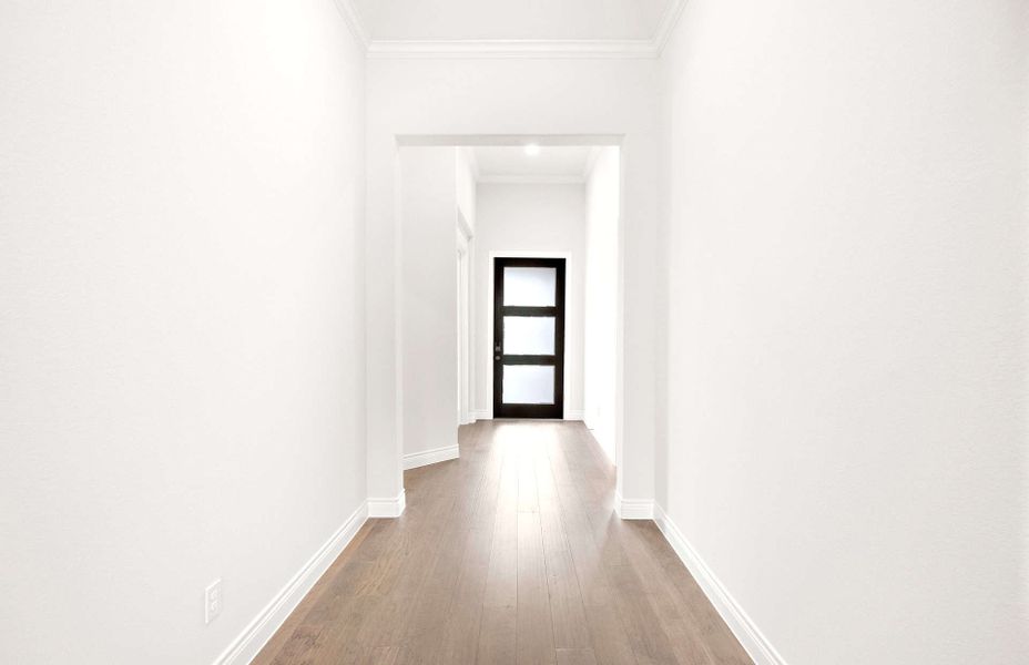 Representative unfurnished interior of a home built from the 3326AU by Ravenna Homes in Audubon 60′, Magnolia (Image 19).