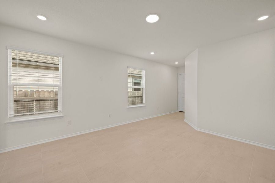 Spacious, unfurnished interior of a new home in Sonterra - Cool Water, Jarrell (Image 13).