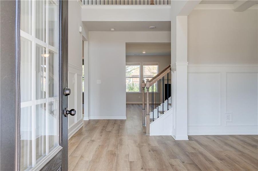 Spacious, unfurnished interior of a new home in Cambria at Traditions, Hampton (Image 30). Spacious, unfurnished interior of a new home in Cambria at Traditions, Hampton (Image 30).