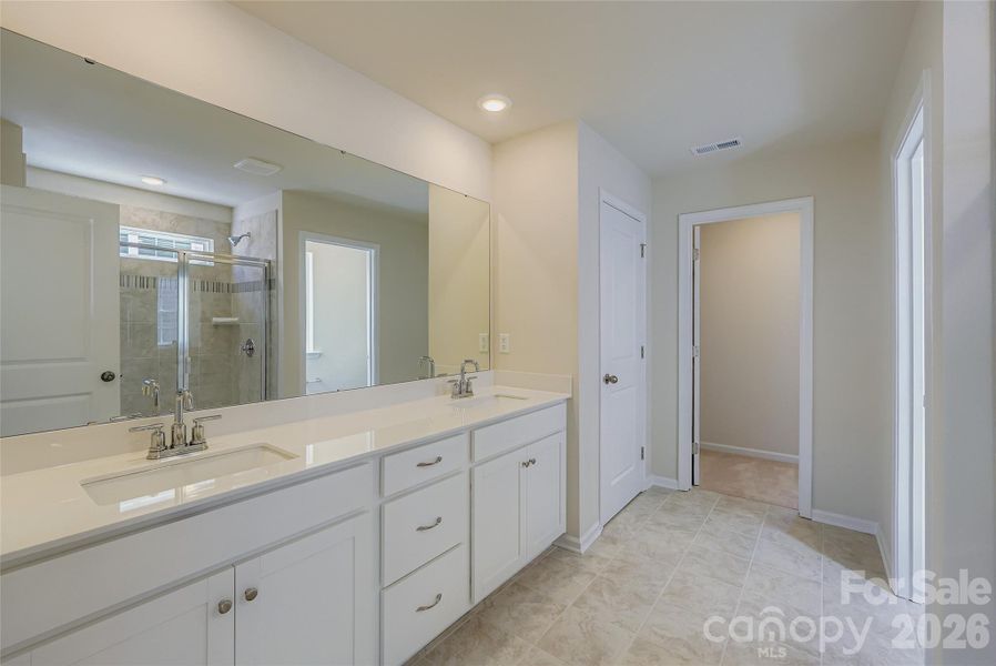 Furnished interior view inside a new home in Shannon Woods: Walk & Enclave, Maiden (Image 2).