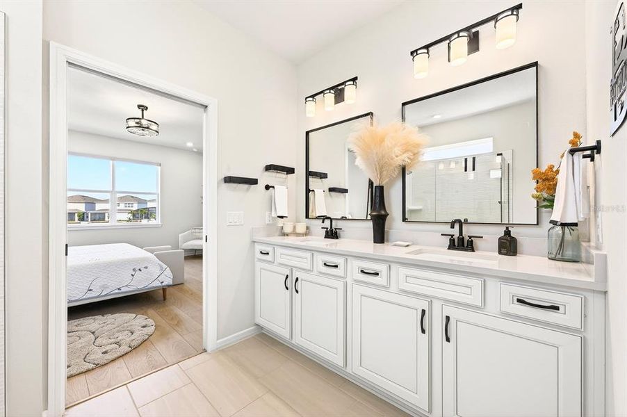 Furnished interior view inside a new home in , Winter Garden (Image 31).