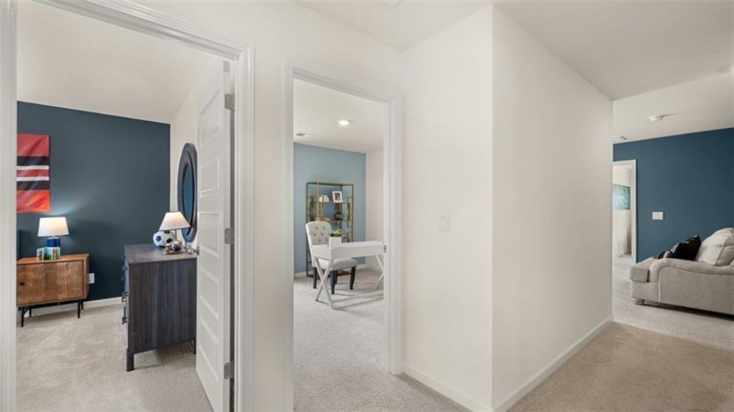 Furnished interior view inside a new home in Shoal Creek, Hampton (Image 13).