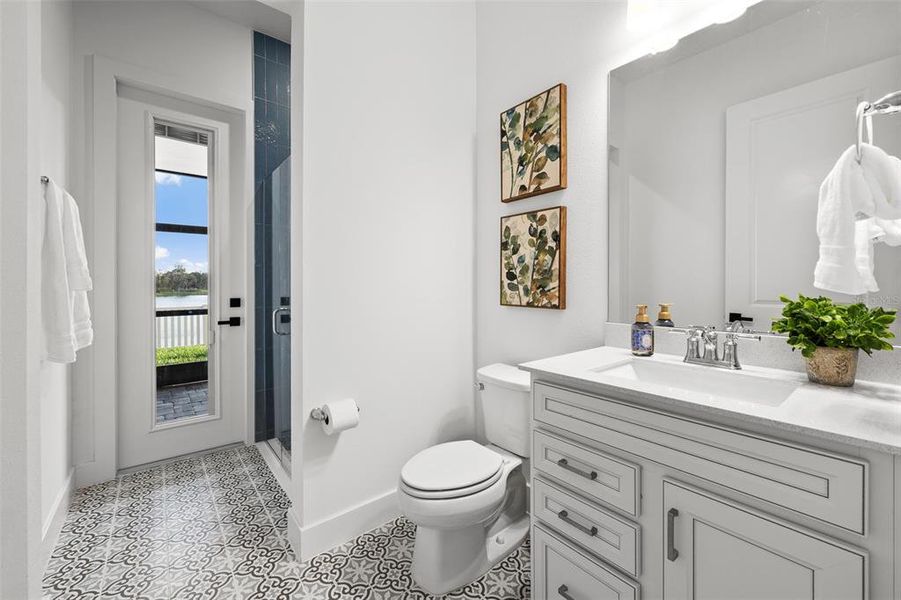 Furnished interior view inside a new home in , Wesley Chapel (Image 31).