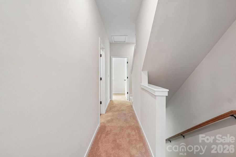Spacious, unfurnished interior of a new home in Anderson Street Townhomes, Charlotte (Image 21).