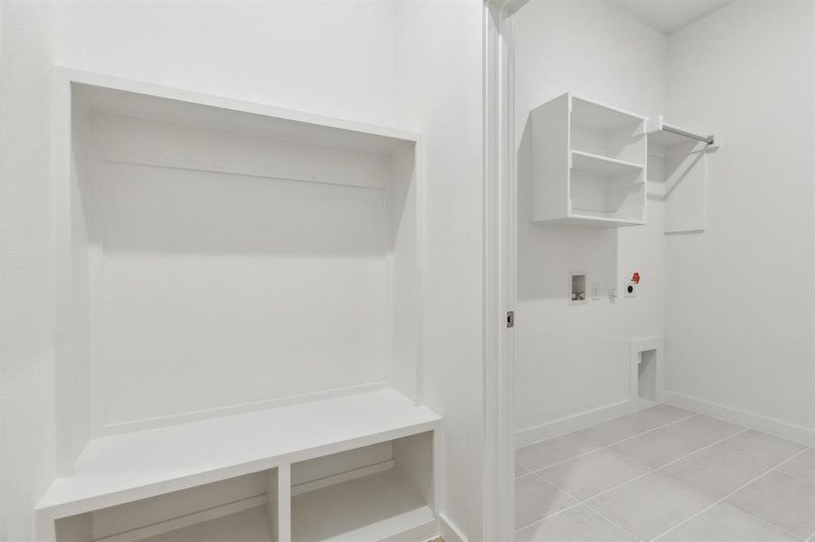 Utility Room in the Gilmour II home plan by Trophy Signature Homes – REPRESENTATIVE PHOTO