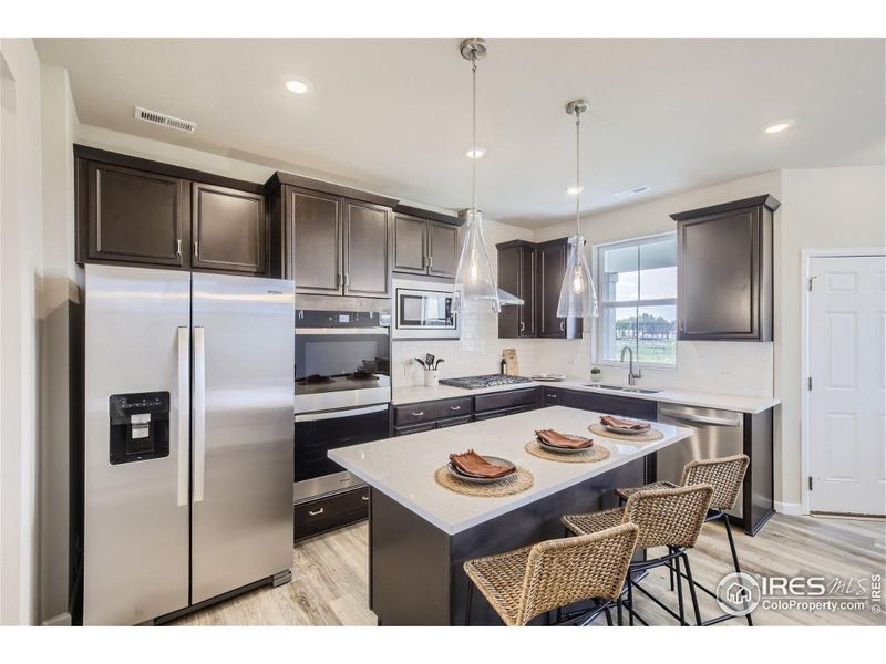 Stainless steel appliances - Same Floor Plan, Different Model.