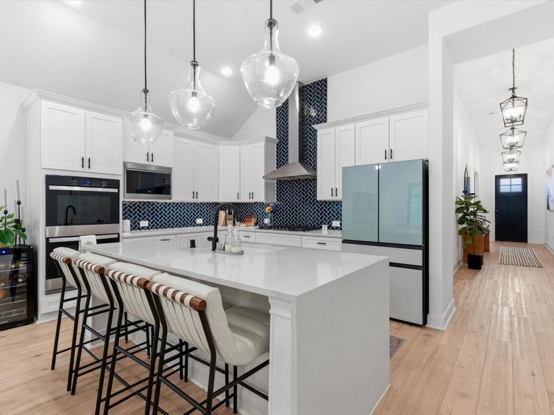 Furnished interior view inside a new home in Ellerden, Tomball (Image 17).