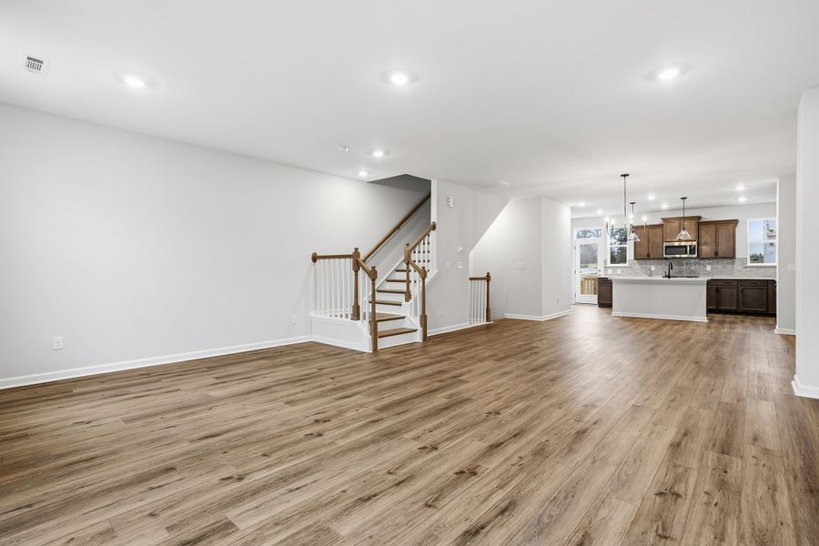 Spacious, unfurnished interior of a new home in Renaissance at White Oak, Garner (Image 24).