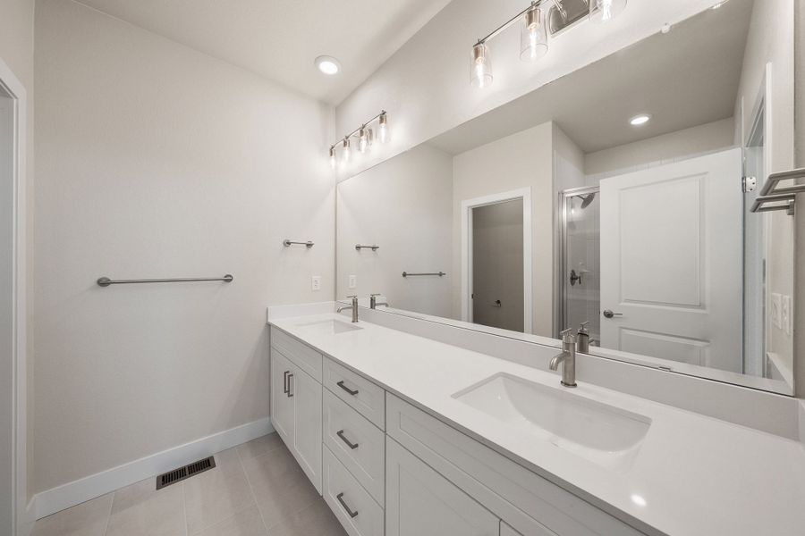 Furnished interior view inside a new home in Berkeley Villas, Denver (Image 11).