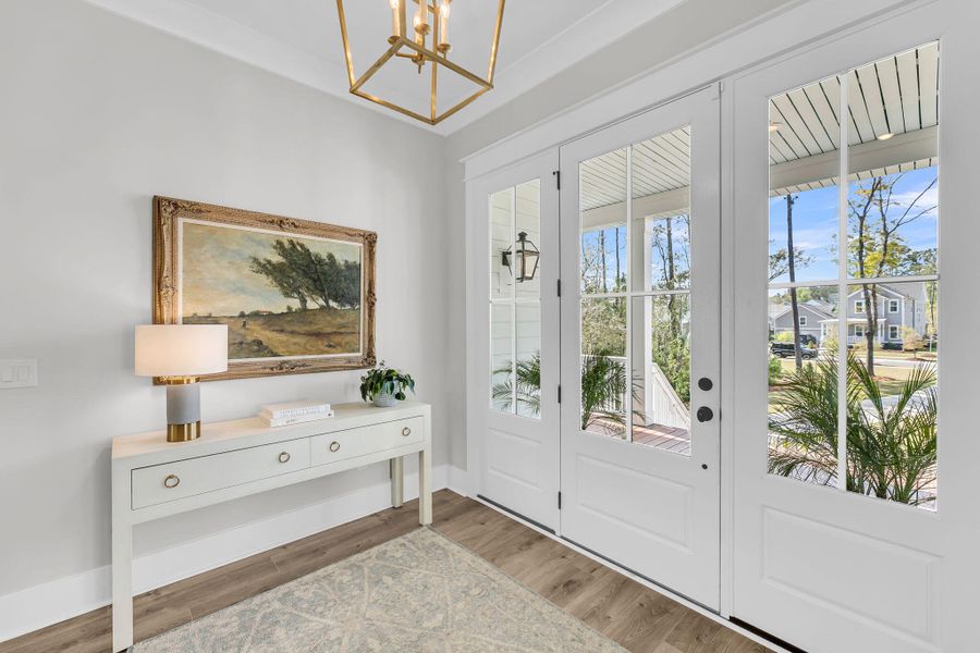 Furnished interior view inside a new home in Carolina Park: Riverside, Mount Pleasant (Image 46).