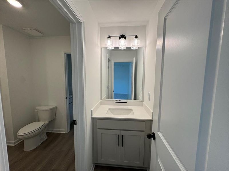 Furnished interior view inside a new home in Creekside, Dawsonville (Image 7).