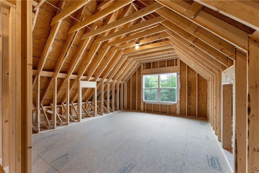 In-progress construction of a new home in , Waleska, GA (Image 18).
