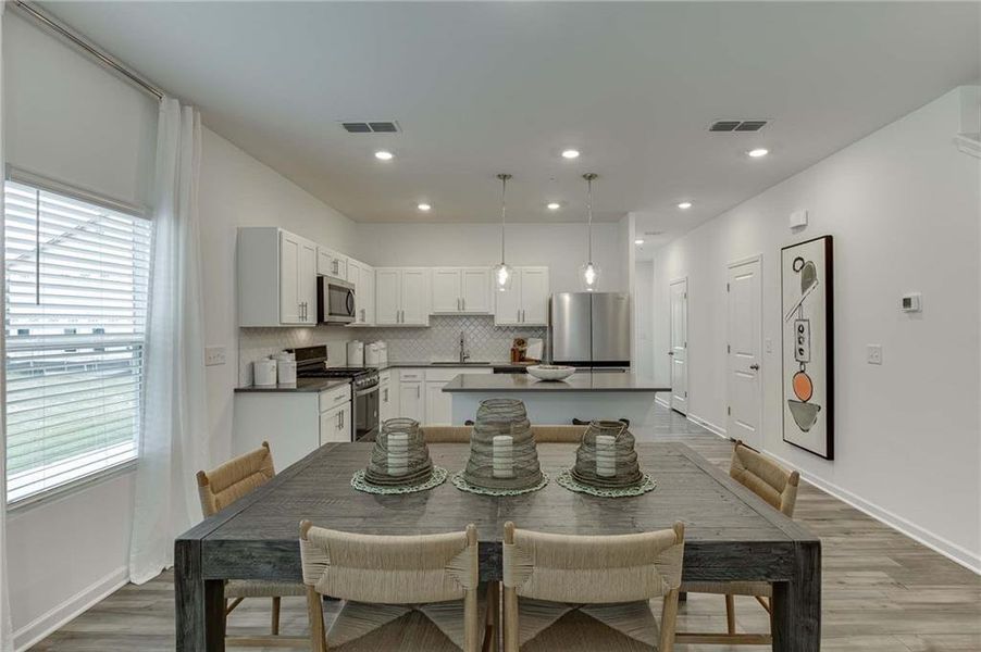 Furnished interior view inside a new home in Laurelwood, Douglasville (Image 6).
