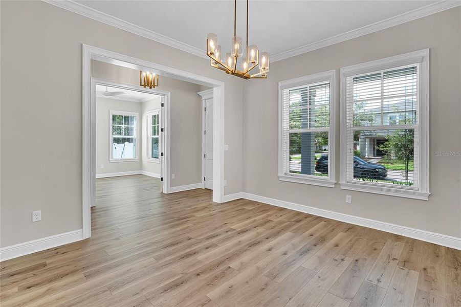 OFF TO THE LEFT DINING ROOM OFF TO THE LEFT DINING ROOM